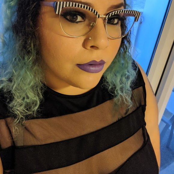 Ashley Stewart Black Mesh Peek-A-Boo Dress - Picture 3 of 6